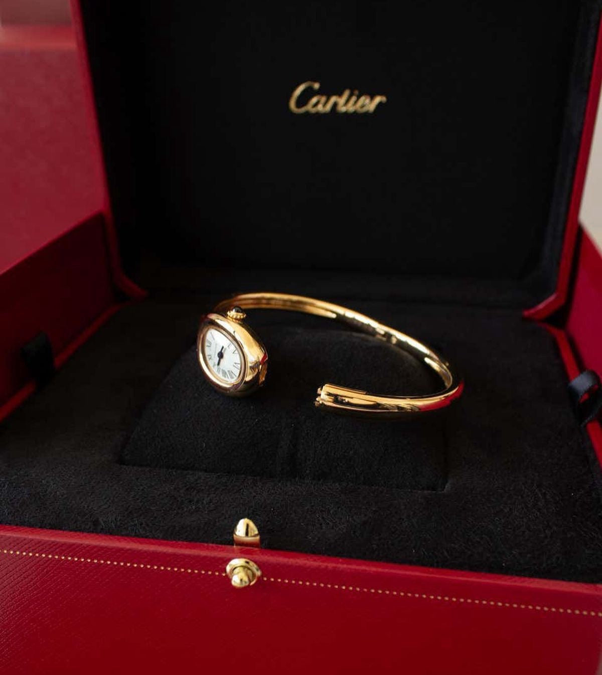 Cartier baignoire - jaune