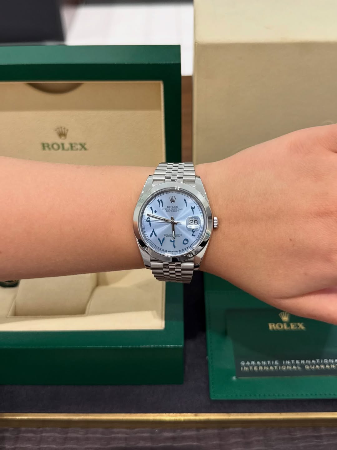 ROLEX DATEJUST ARABIC DIAL