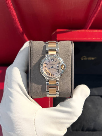 Cartier ballon bleu 28mm