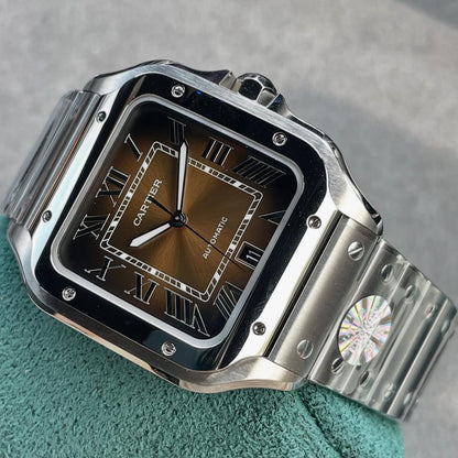 cartier Santos Brown
