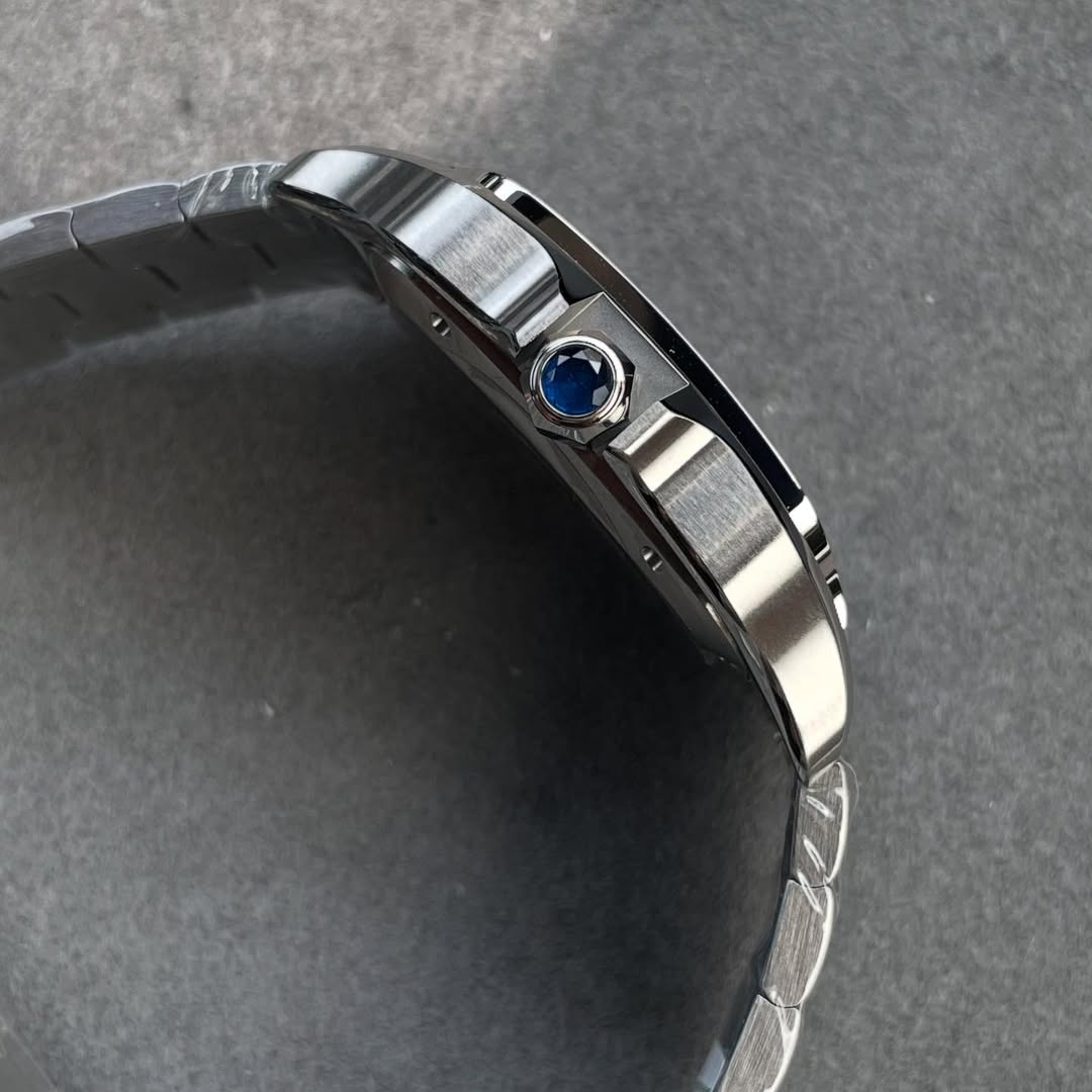 cartier Santos Brown