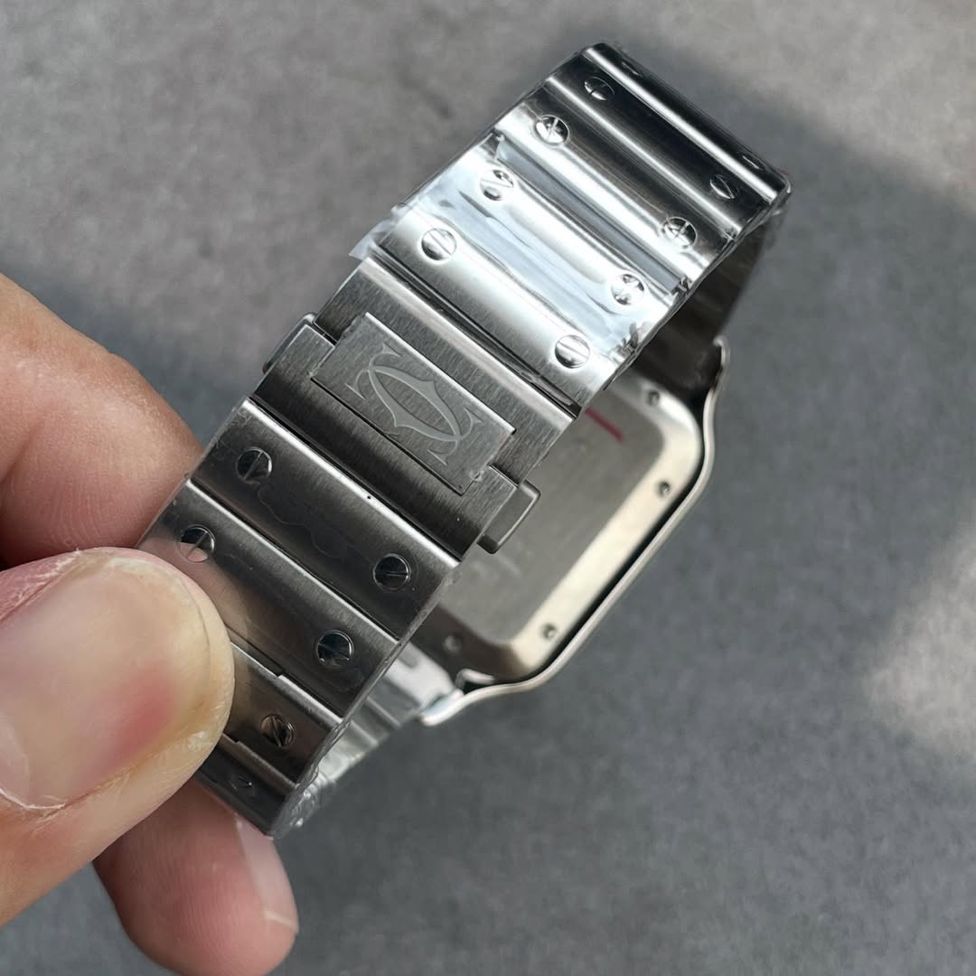 cartier Santos Brown