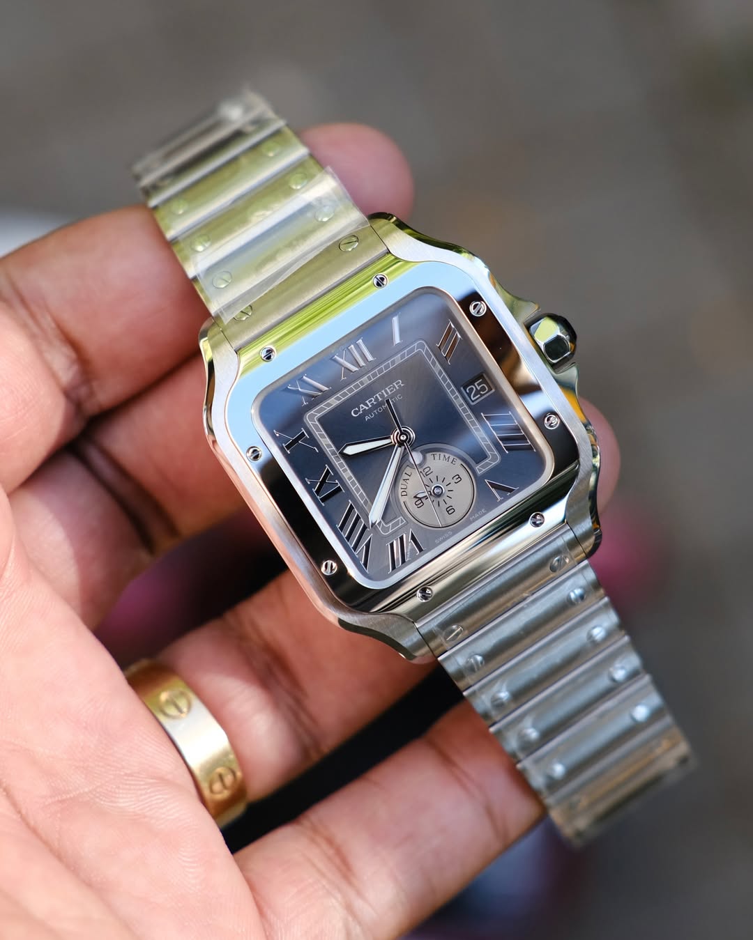CARTIER SANTOS DUAL TIME